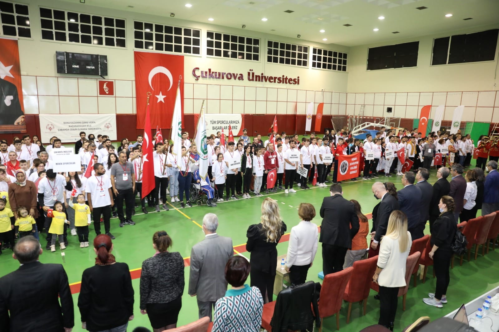 Özel Olimpiyatlar Türkiye Bölge Oyunları Üniversitemiz ev sahipliğinde gerçekleştirildi.