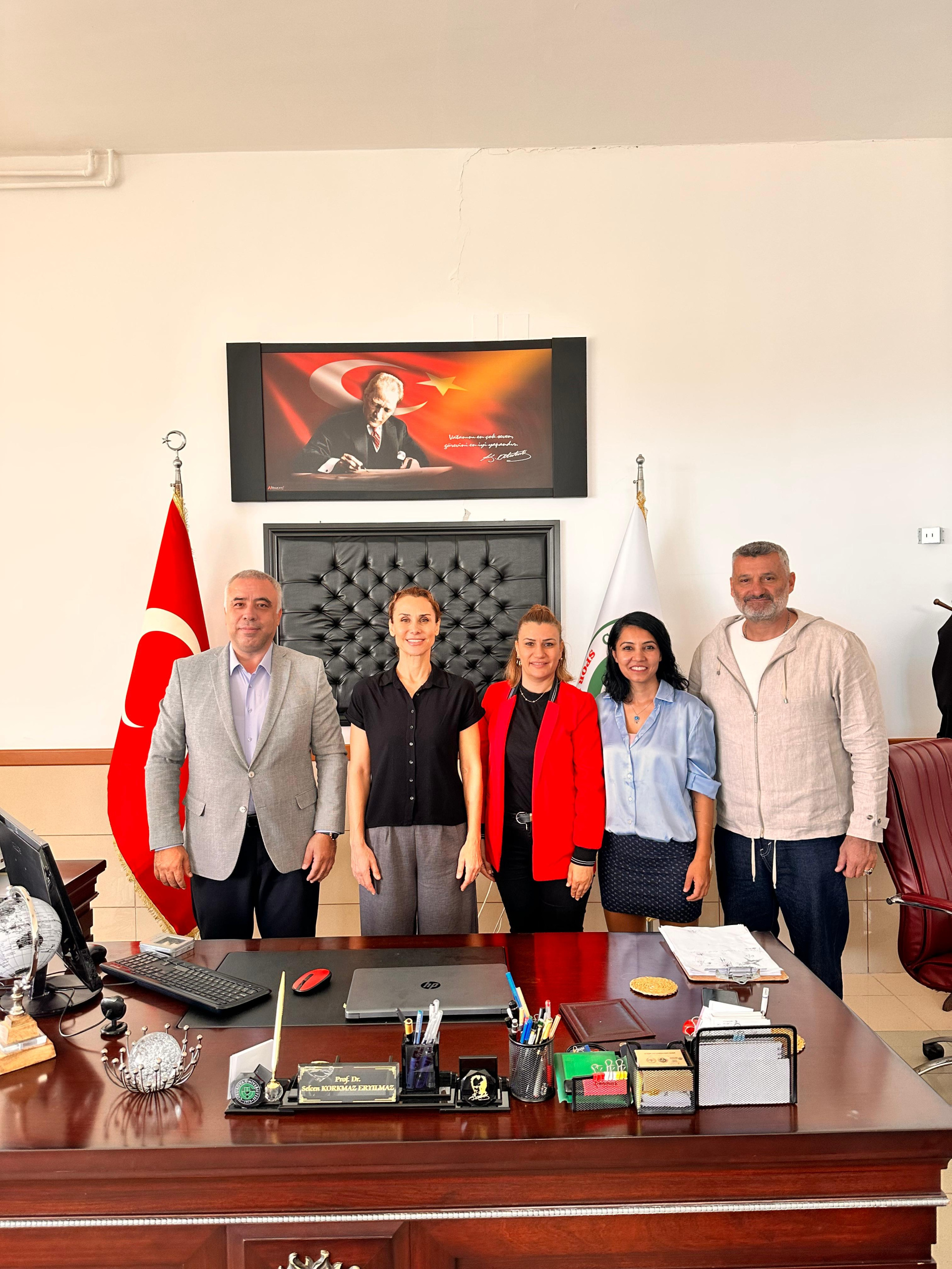 Sarıçam İlçe Gençlik ve Spor Müdürü Sayın Ali BİLGİÇ Fakültemizi Ziyaret Etti